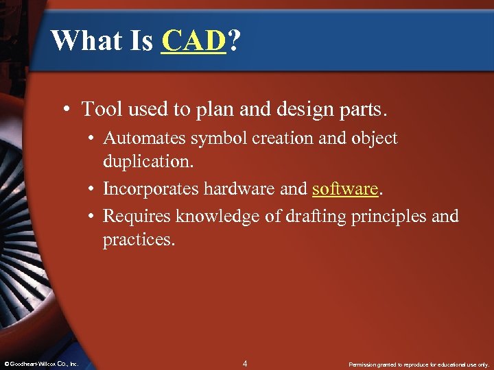 What Is CAD? • Tool used to plan and design parts. • Automates symbol