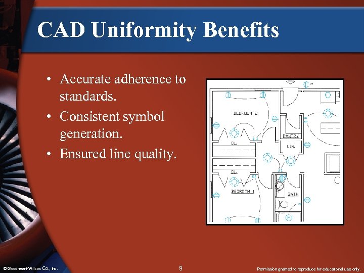 CAD Uniformity Benefits • Accurate adherence to standards. • Consistent symbol generation. • Ensured