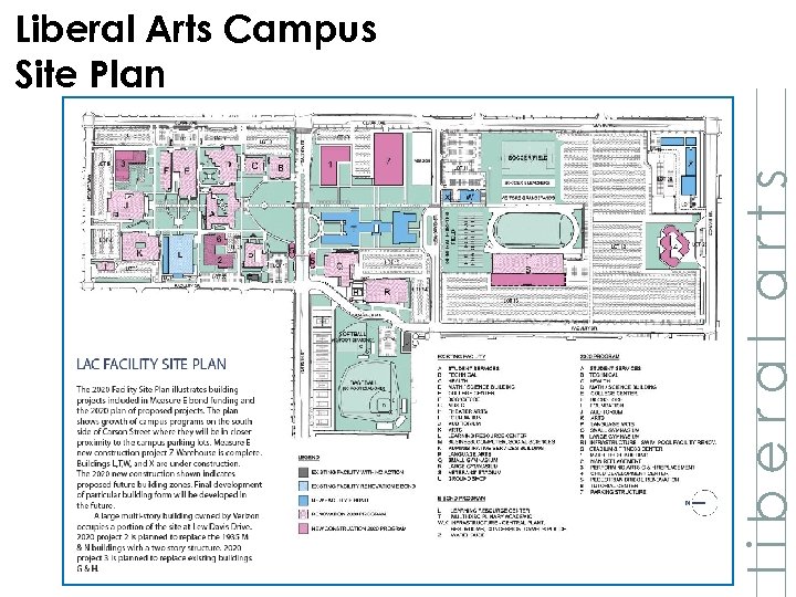 liberal arts Liberal Arts Campus LAC Plan Site Facility Site Plan 