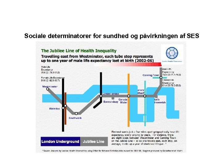 Sociale determinatorer for sundhed og påvirkningen af SES 