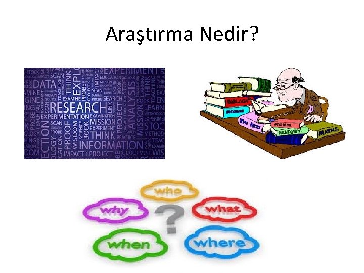 Araştırma Nedir? 