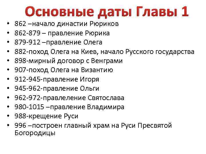 Основные даты правителей. Правление Рюрика правление. Рюриковичи даты и события. Основные даты. Основные даты правления Рюрика.