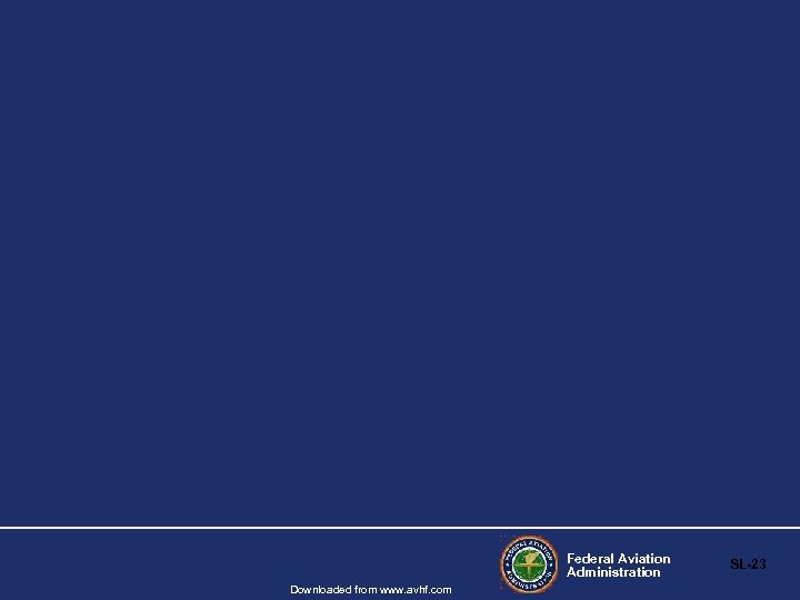 Federal Aviation Administration Downloaded from www. avhf. com SL-23 