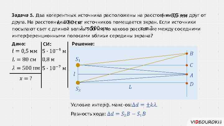 Свет задания