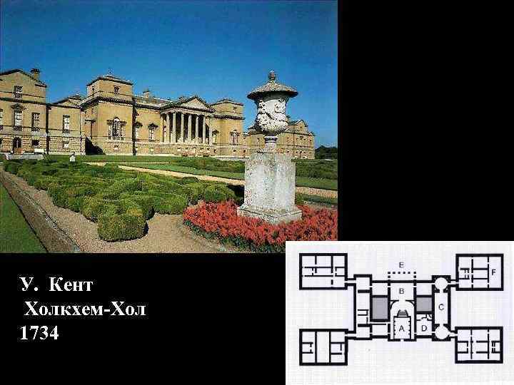 У. Кент Холкхем-Хол 1734 