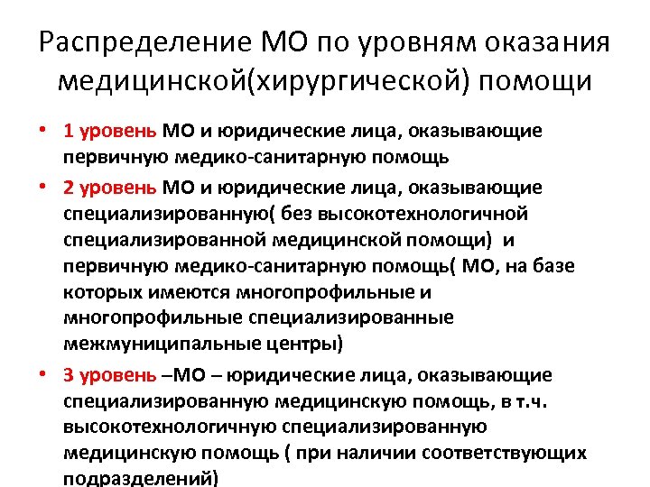 Уровень мо