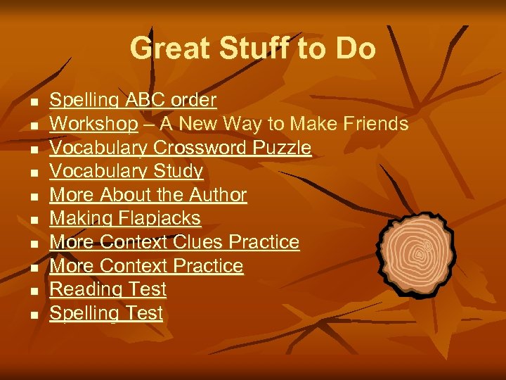 Great Stuff to Do n n n n n Spelling ABC order Workshop –