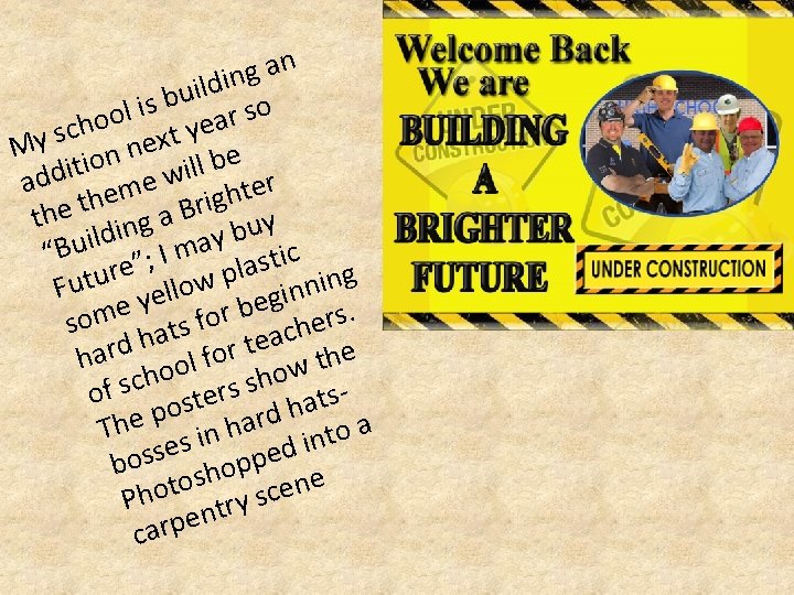 n ng a uildi o l is b ear s choo ext y My