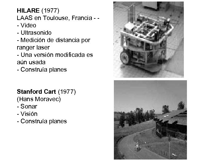 HILARE (1977) LAAS en Toulouse, Francia - - Video - Ultrasonido - Medición de