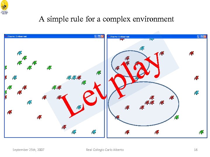 A simple rule for a complex environment y a l p t e L