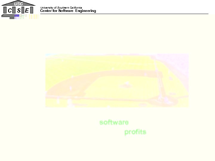 USC C S E University of Southern California Center for Software Engineering The Information