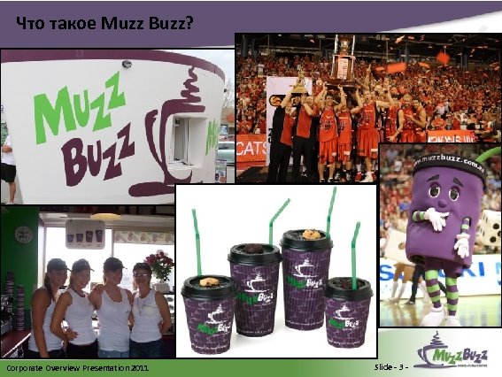 Что такое Muzz Buzz? Corporate Overview Presentation 2011 Slide - 3 - 