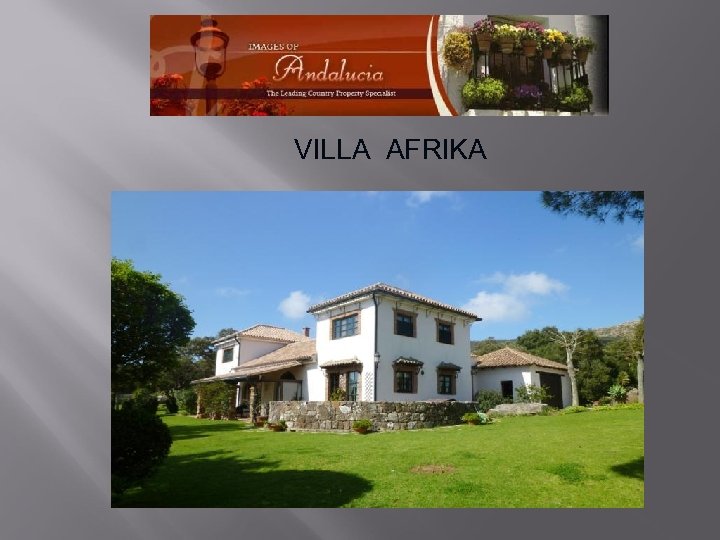 VILLA AFRIKA 