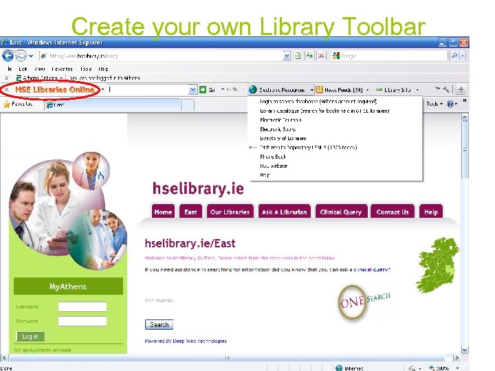 Create your own Library Toolbar 