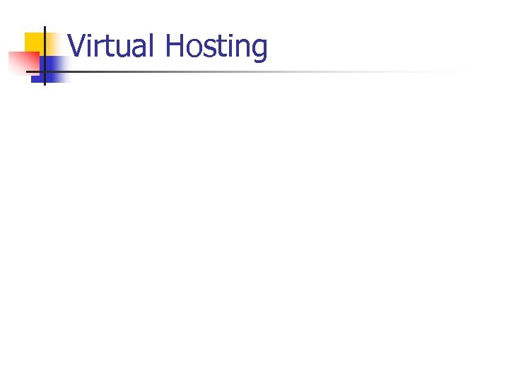 Virtual Hosting 