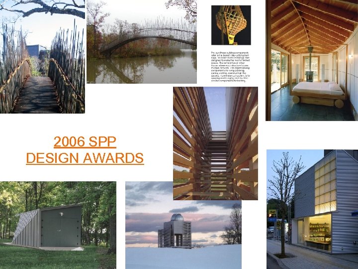 2006 SPP DESIGN AWARDS 