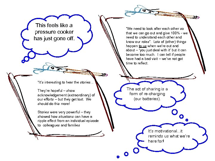 This feels like a pressure cooker has just gone off. “We need to look