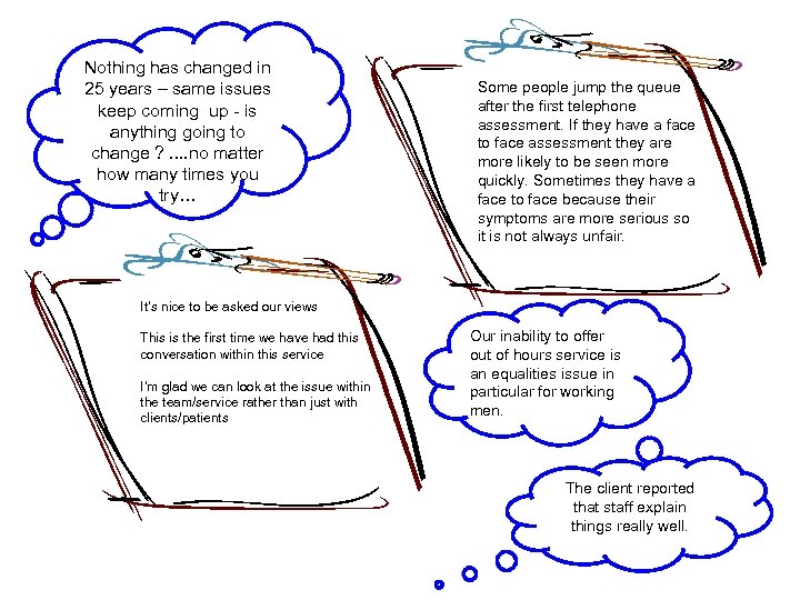 Nothing has changed in 25 years – same issues keep coming up - is