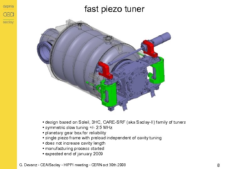 fast piezo tuner • design based on Soleil, 3 HC, CARE-SRF (aka Saclay-II) family