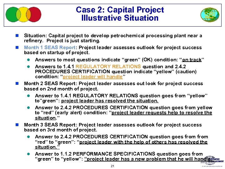 Case 2: Capital Project Illustrative Situation n n SRI International Situation: Capital project to