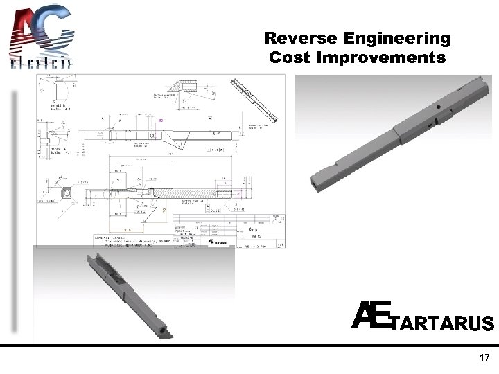 Reverse Engineering Cost Improvements TARTARUS 17 