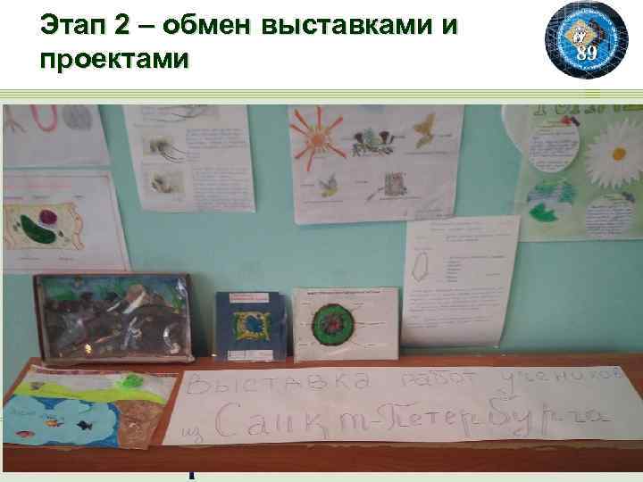 Этап 2 – обмен выставками и проектами ГБОУ СОШ 89 http: //school 89. hnet.