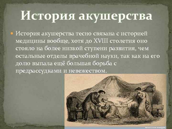 История акушерства презентация