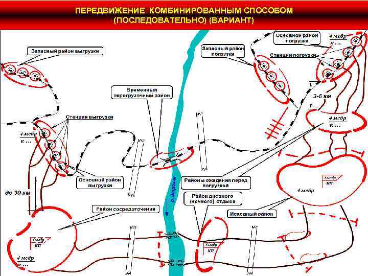 ПЕРЕДВИЖЕНИЕ КОМБИНИРОВАННЫМ СПОСОБОМ (ПОСЛЕДОВАТЕЛЬНО) (ВАРИАНТ) 