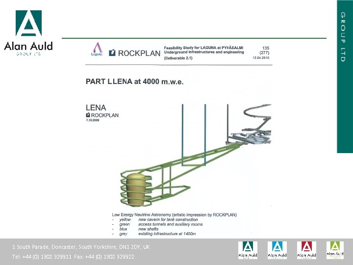 1 South Parade, Doncaster, South Yorkshire, DN 1 2 DY, UK Tel: +44 (0)