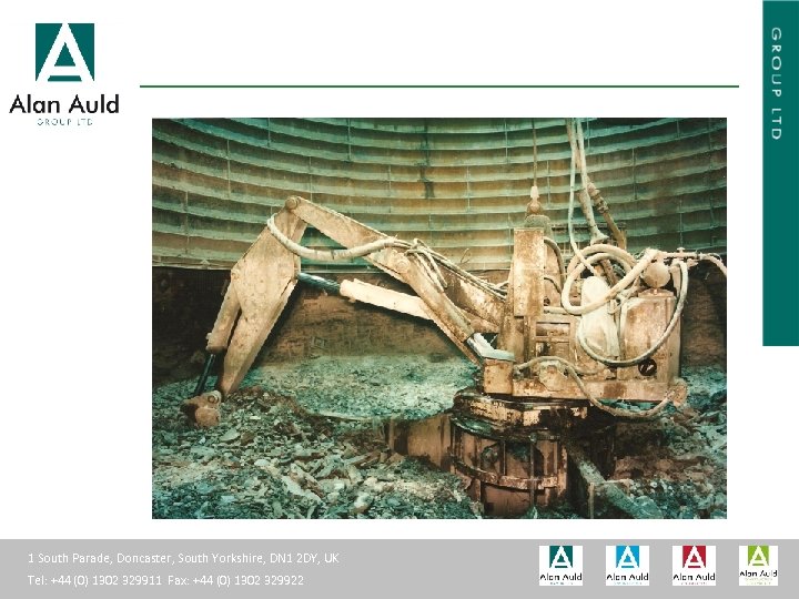 ALAN AULD ENGINEERING 1 South Parade, Doncaster, South Yorkshire, DN 1 2 DY, UK