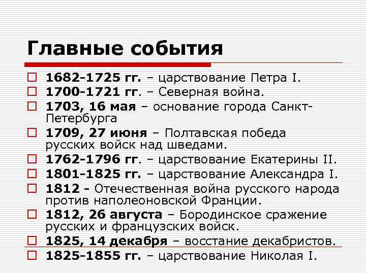 Российская империя в 18 в презентация