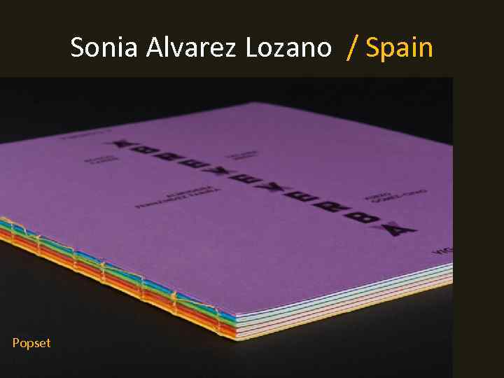 Sonia Alvarez Lozano / Spain Popset 