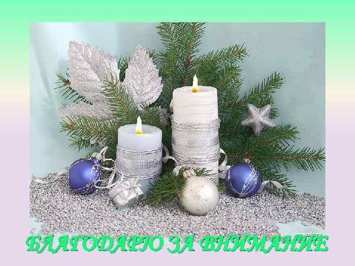 БЛАГОДАРЮ ЗА ВНИМАНИЕ 