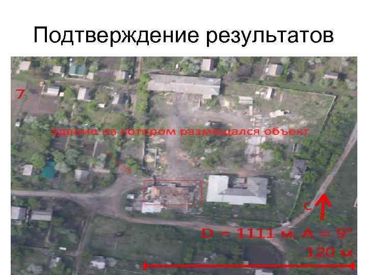 Подтверждение результатов 