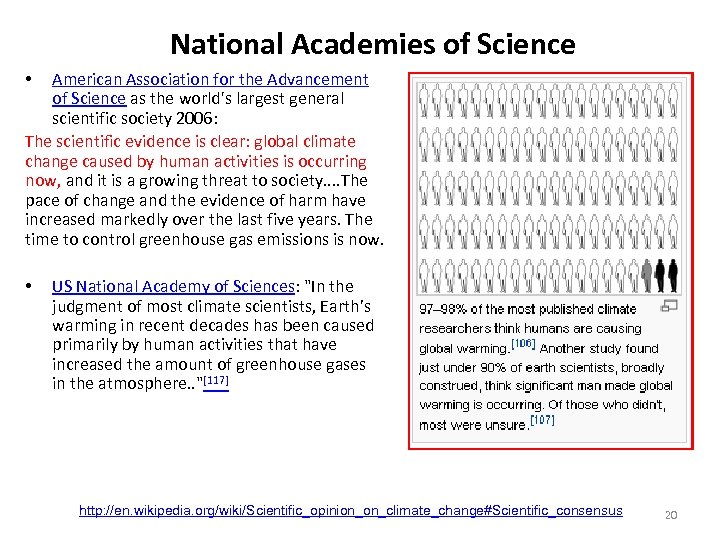 National Academies of Science American Association for the Advancement of Science as the world's