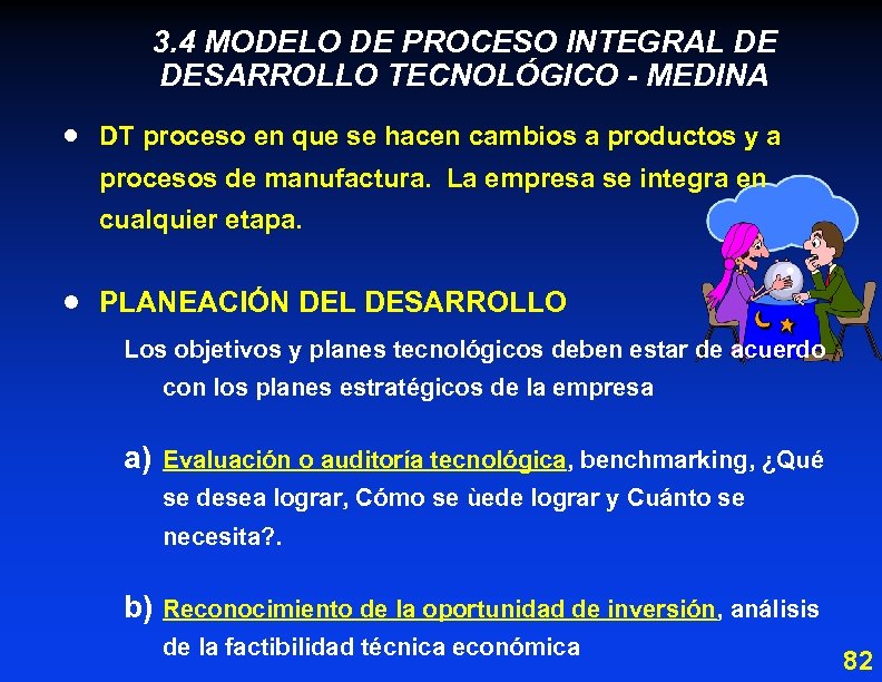 3. 4 MODELO DE PROCESO INTEGRAL DE DESARROLLO TECNOLÓGICO - MEDINA · DT proceso