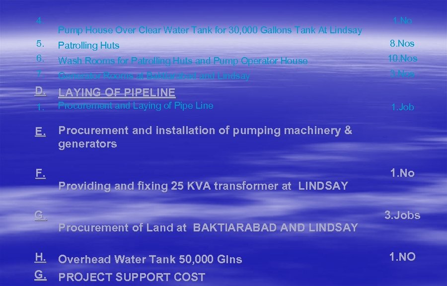 4. Pump House Over Clear Water Tank for 30, 000 Gallons Tank At Lindsay