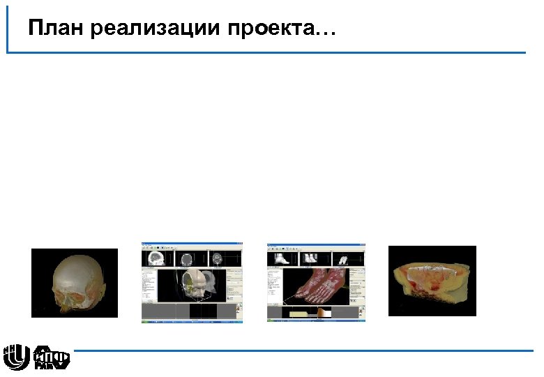 План реализации проекта… 
