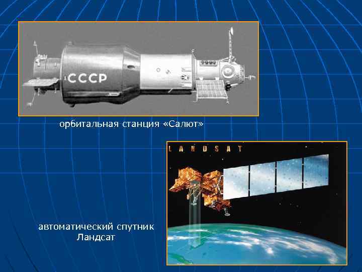 орбитальная станция «Салют» автоматический спутник Ландсат 
