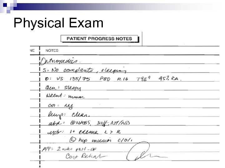 Physical Exam 12 