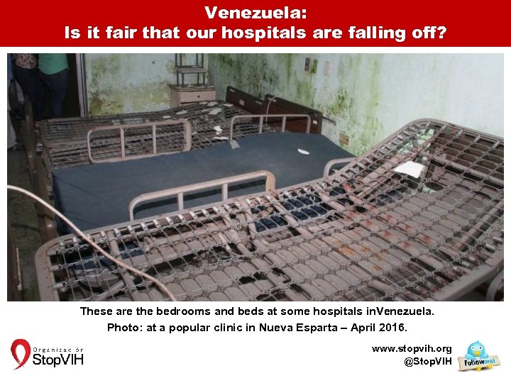 Venezuela: Is it fair that our hospitals are falling off? These are the bedrooms