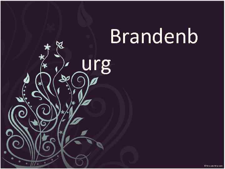 Brandenb urg 
