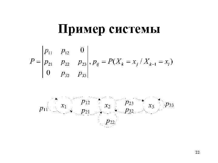 Пример системы 22 