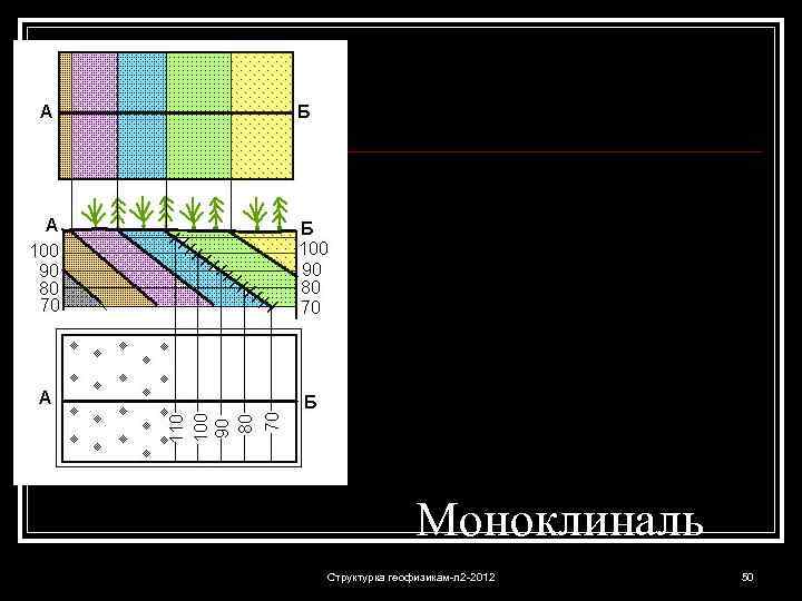 Моноклиналь Структурка геофизикам-л 2 -2012 50 