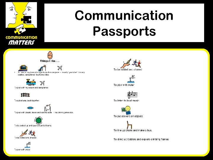 Communication Passports 