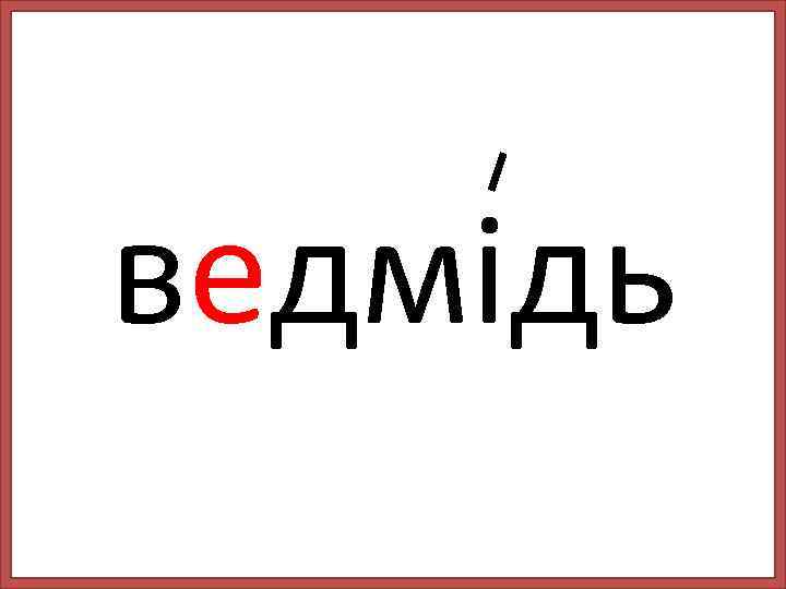 ведмідь 