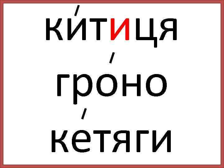 китиця гроно кетяги 