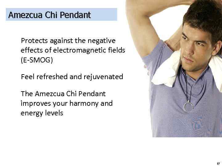 Amezcua Chi Pendant Protects against the negative effects of electromagnetic fields (E-SMOG) Feel refreshed