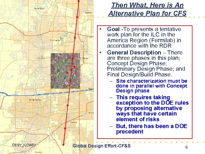 Then What, Here is An Alternative Plan for CFS • Goal -To presents a