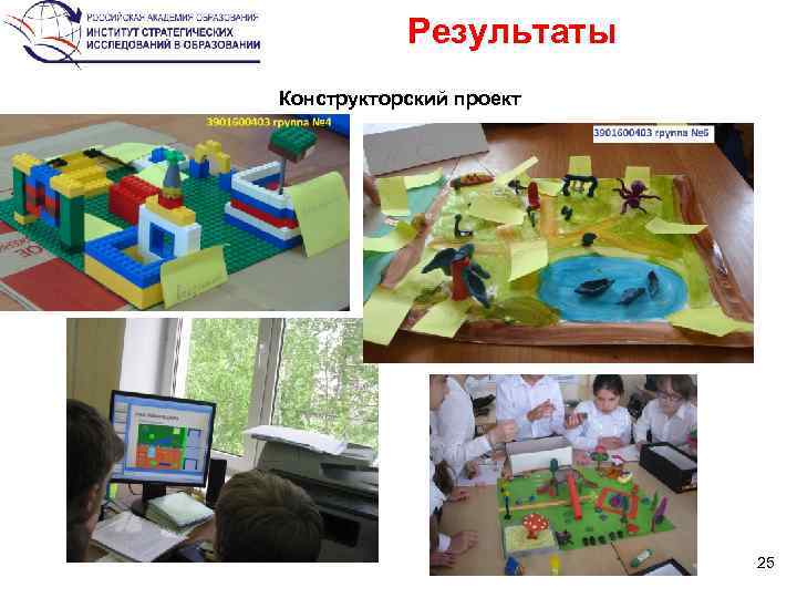 Результаты Конструкторский проект 25 